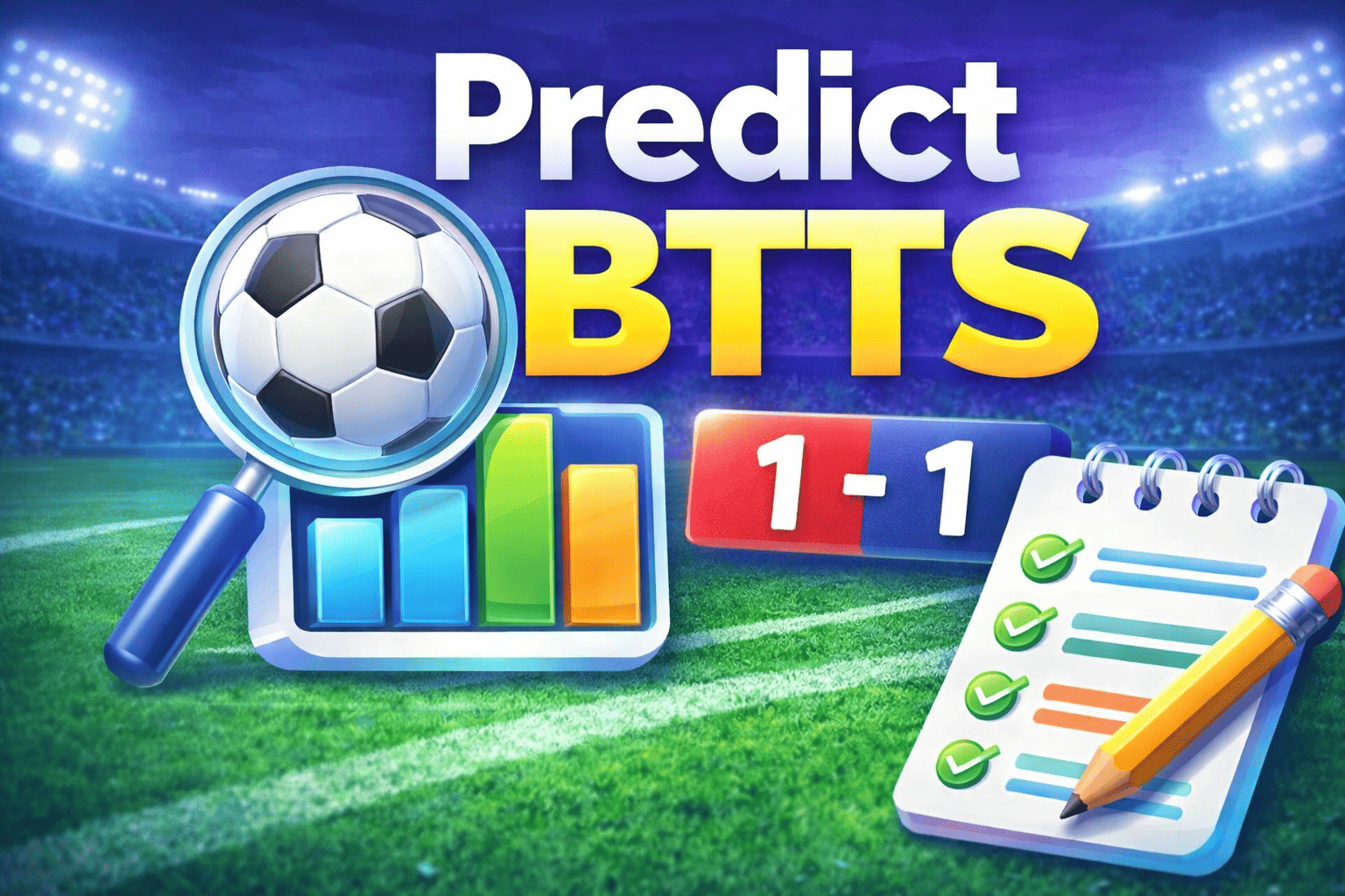 How to Predict BTTS in Football (Step-by-Step Guide)