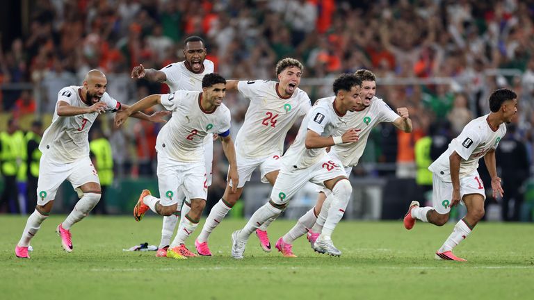 Morocco beat Netherlands in dramatic penalty shoot-out